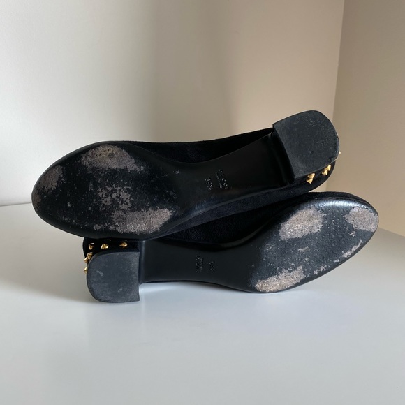 Gucci Jacqueline Studded Suede Pumps - Picture 14 of 16